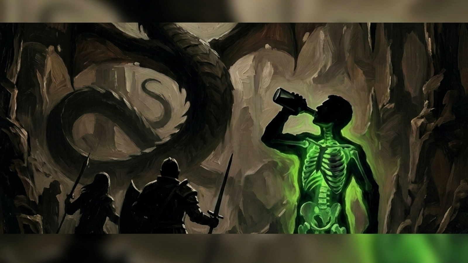 He had a potion