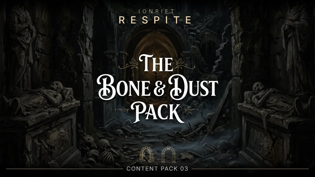 Terrain pack for Respite - Bone & Dust 